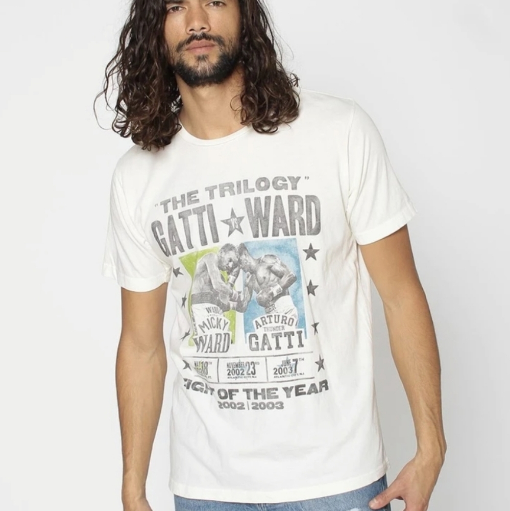RO Gatti vs. Ward Trilogy Tee in Cream